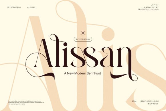Alissan: A Premium Serif Font for Business