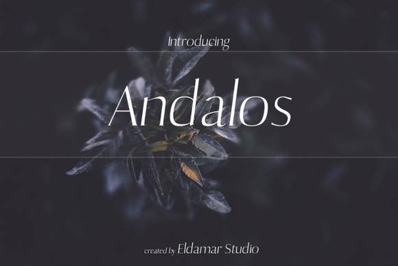 Andalos Font Review: A Handcrafted Typeface for Brand Design