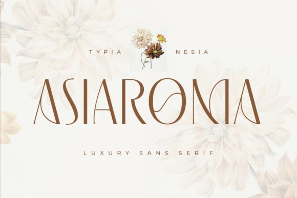 Asiaroma: A Modern Serif Font for Polished Campaign Visuals