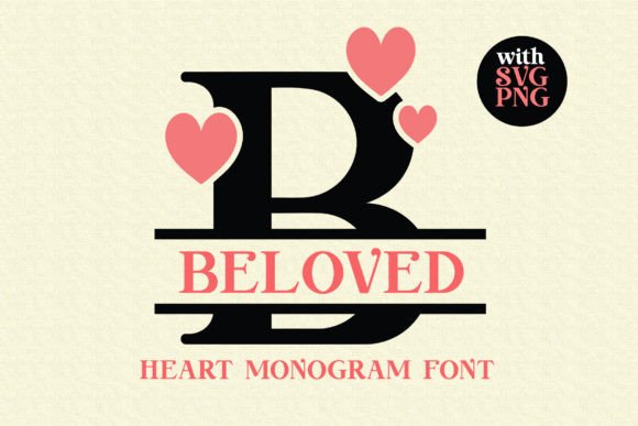 Beloved Monogram: A Serif Font for Elegant Business Branding