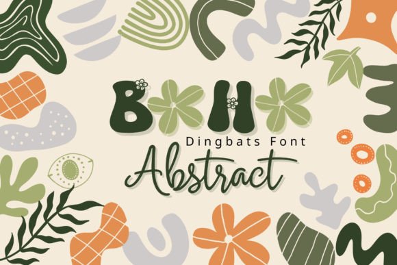 Boho Abstract: A Whimsical Typeface for Editorial Design