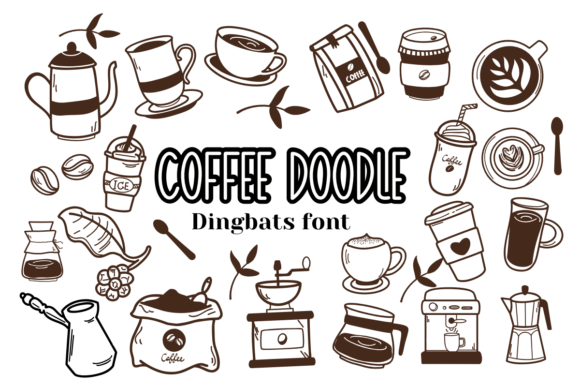 Coffee Doodle Brings Sketchy Charm to Café Branding