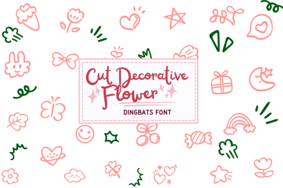 Cute Decorative Flower Font: Adding Playful Charm to Web Layouts