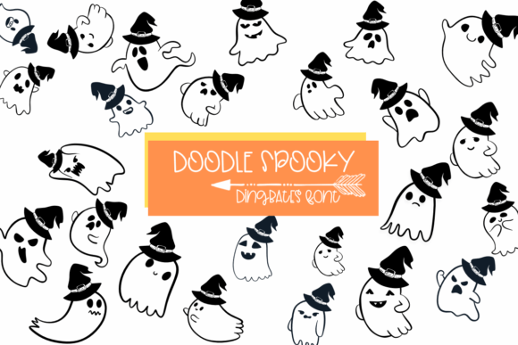 Doodle Spooky Font for Creative Web Projects