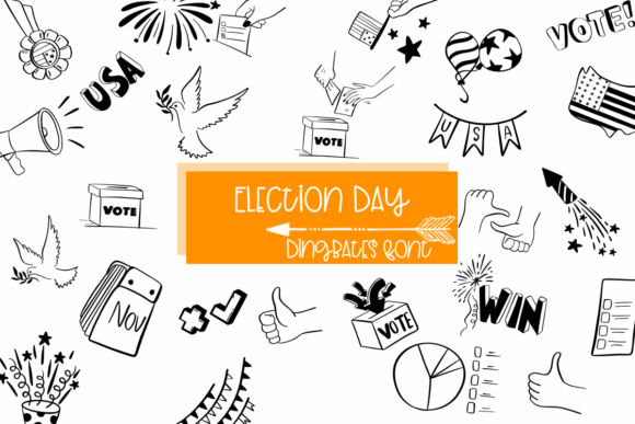 Election Day Font Review: Testing This Patriotic Dingbats Typeface