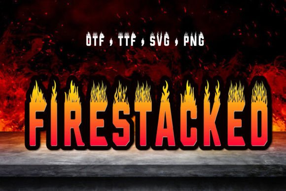 Fire Stacked: A Decorative Typeface Built for Bold Digital Campaigns