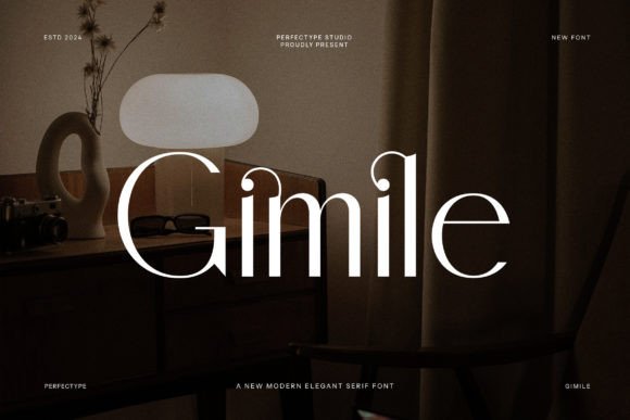 Gimile: A Ligature Serif Font for Thoughtful Editorial Design
