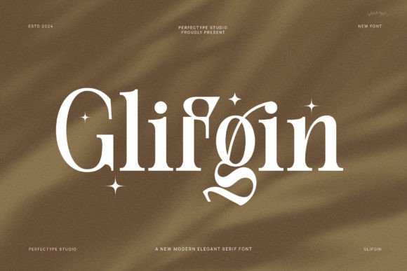 Glifgin Review: A Refined Serif Font for Sophisticated Branding