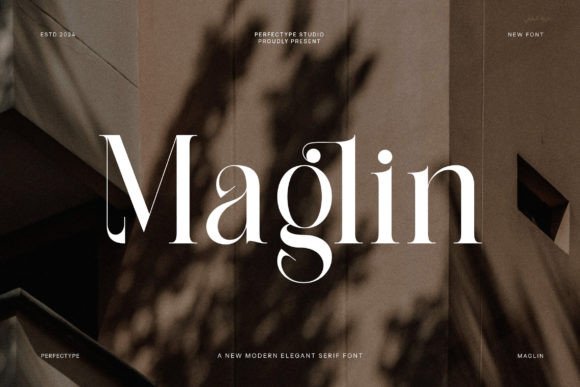 Maglin: A Serif Font That Brings Elegance to Branding