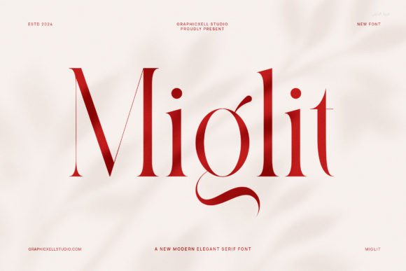 Miglit Font Review: A Ligature Serif for Sophisticated Web Design