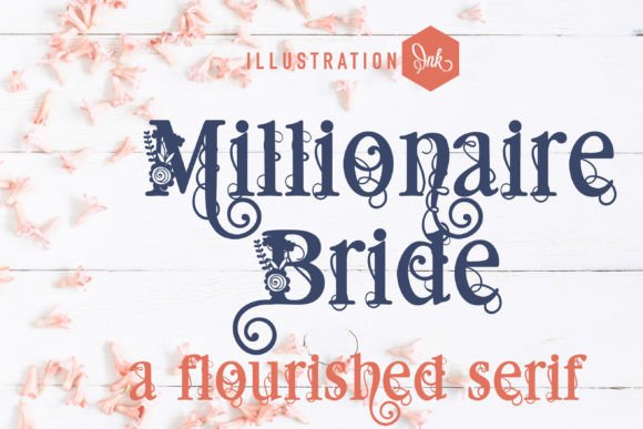 Millionaire Bride Font for Elegant Design