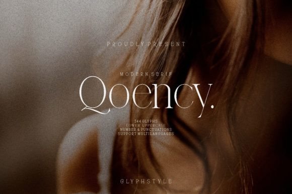 Qoency: The Serif Font That Elevates Brand Content