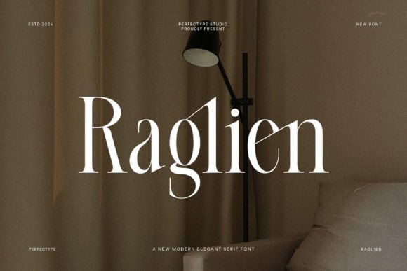 Raglien: A Ligature Serif Font for Digital Marketing