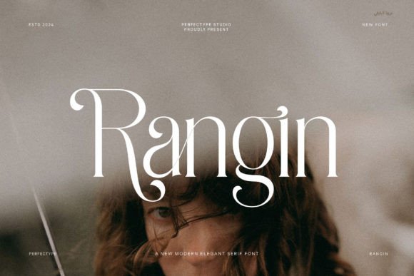 Rangin: A Ligature Serif Font for Refined Editorial Design