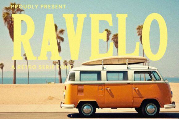 Ravelo Serif Font: A Vintage Typeface for Branding