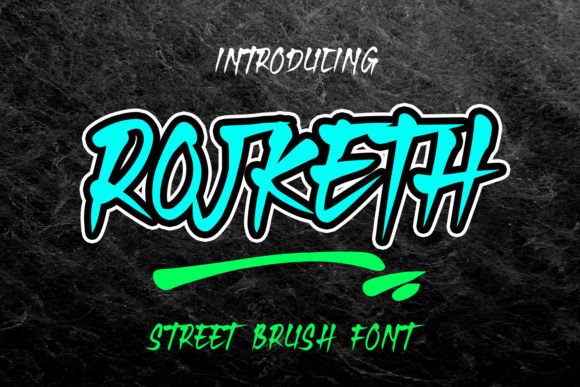 Rojketh: A Display Font with Editorial Charm for Headlines