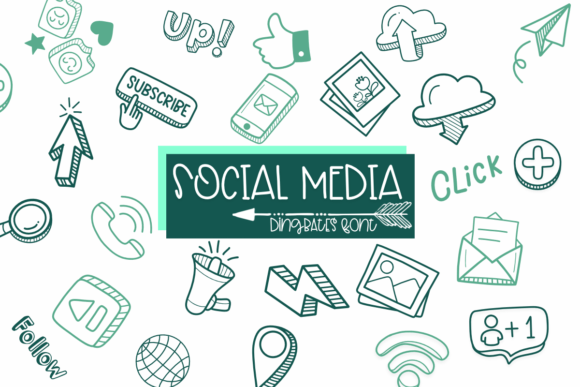 Social Media Font for Business