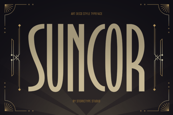 Suncor: A Timeless Font for Modern Design