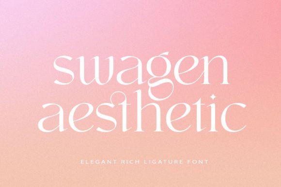 Swagen Aesthetic: A Font for Elegant Expression